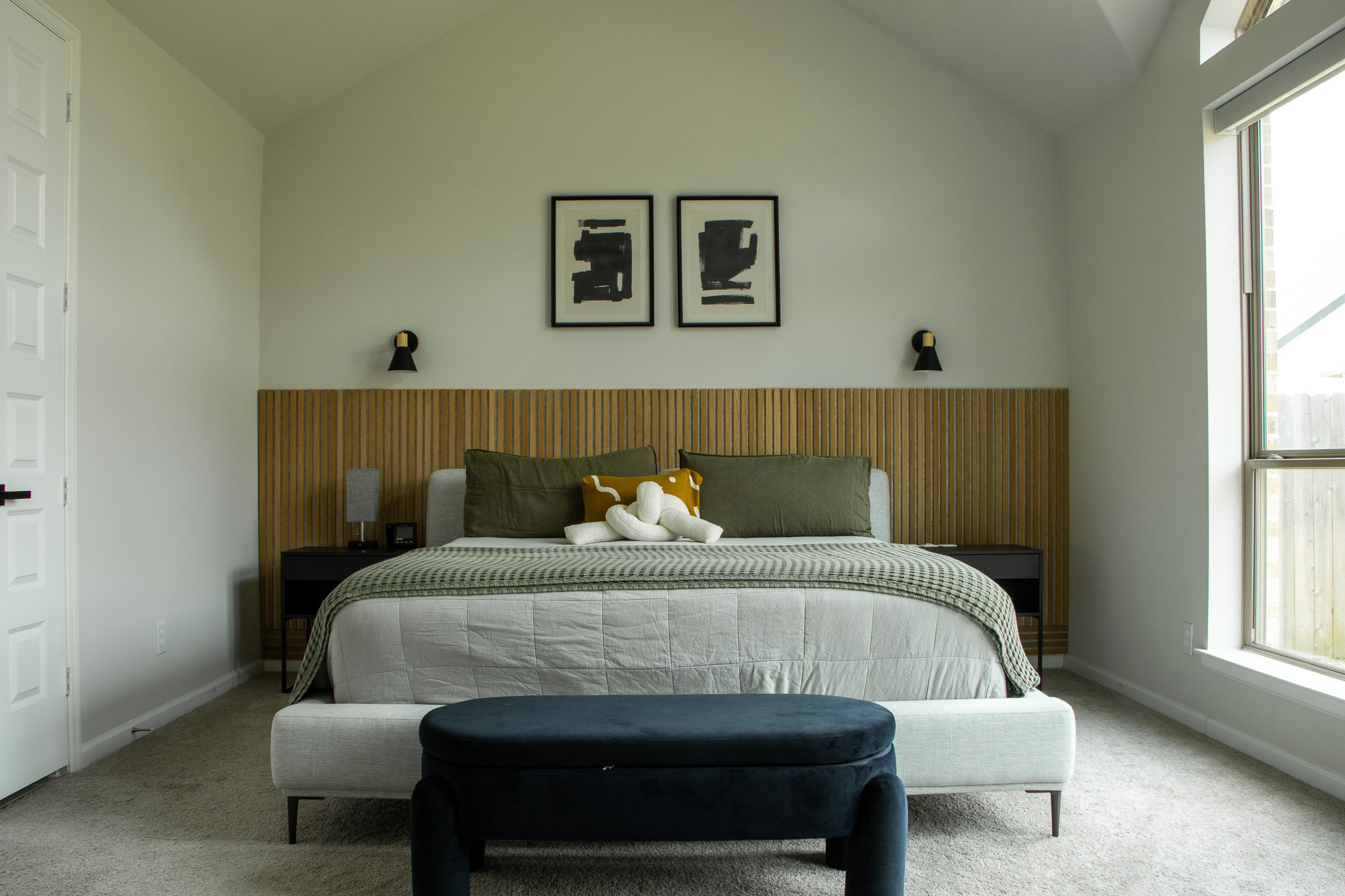 Master bedroom with comfort in mind