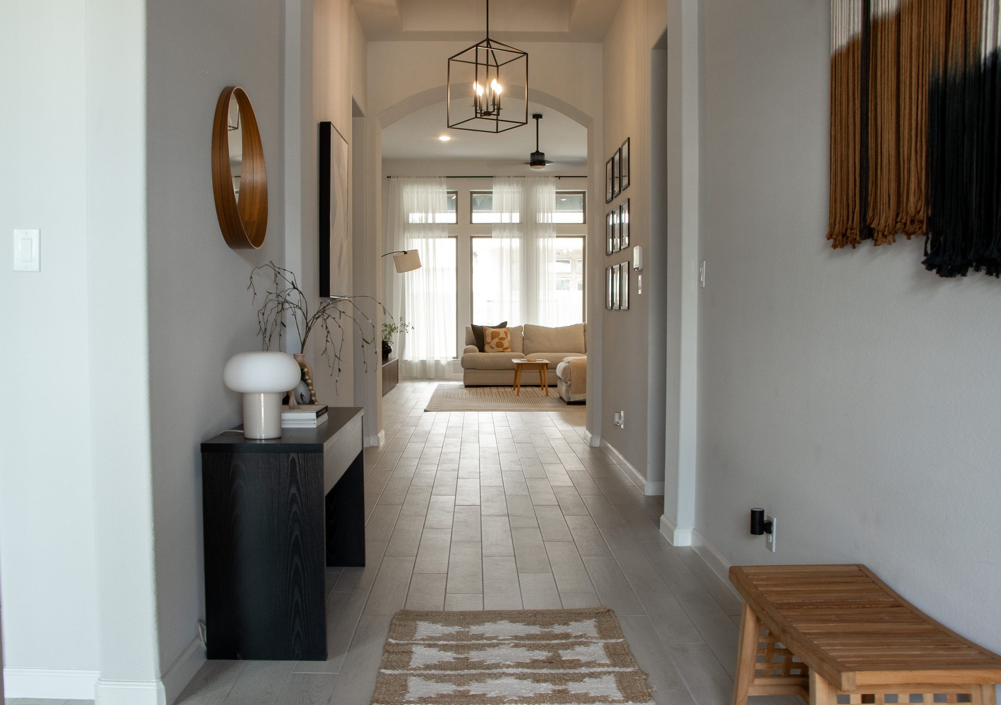 Welcoming entrance and foyer