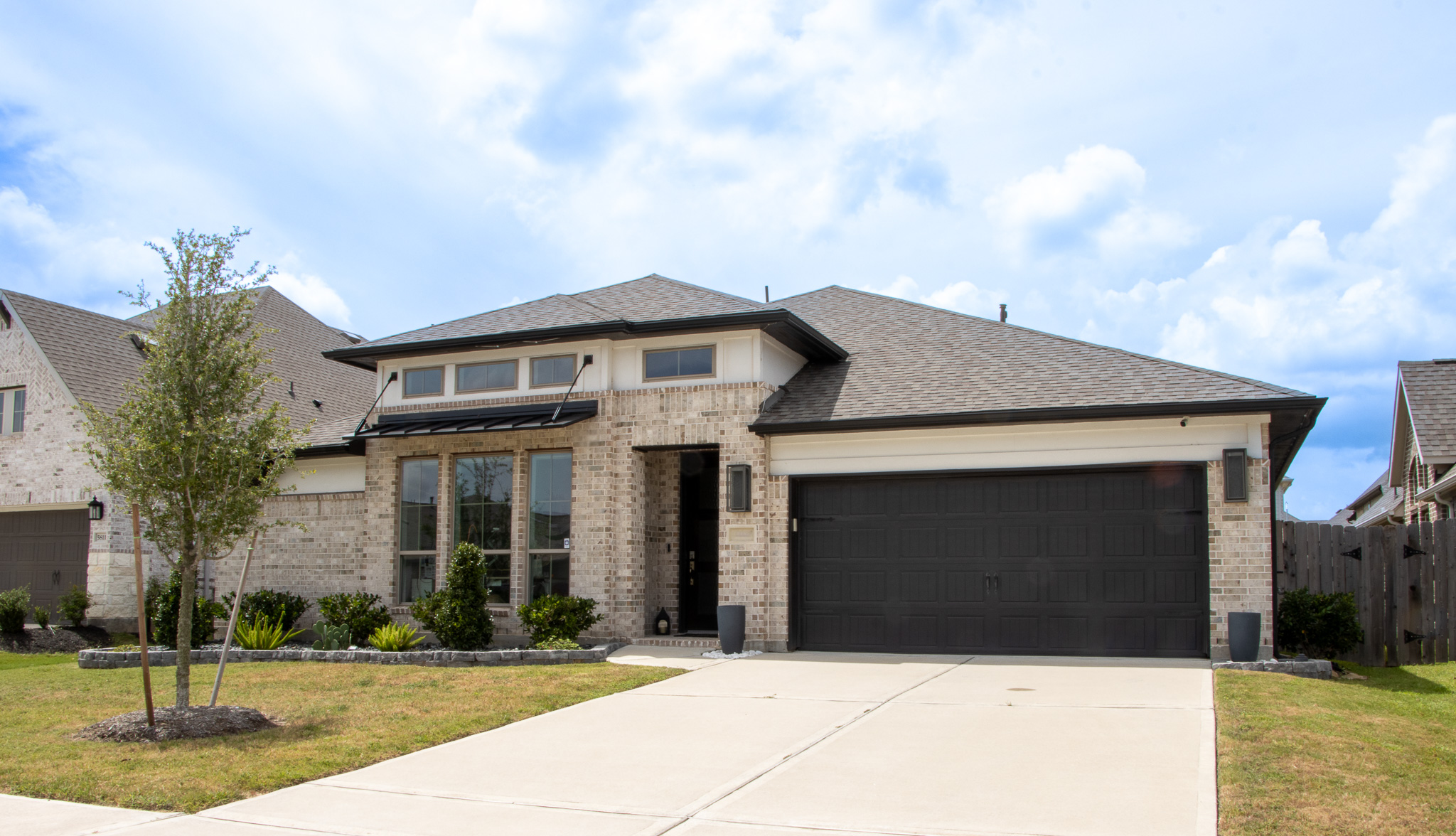 Exterior view of the property